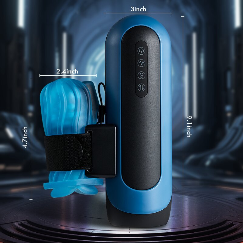 700 coups par minute 6 coups 10 Masturbateur cup vibrant