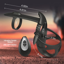 Charger l'image dans la galerie, 12 Vibrating Wearable Erection Cock Ring with C &amp; G-Spot Stimulation for Couple Fun