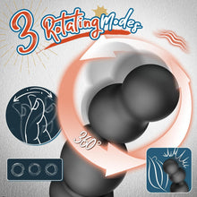 Charger l'image dans la galerie, 4 EN 1 Vibrant Masseurs de Prostate avec Anneau Pénien pour Couple, Vibromasseurs Sex Toys pour Stimulateur Testiculaire et Prostate Homme, Medical Silicone Penis Ring avec 3+10 Modes, Durable